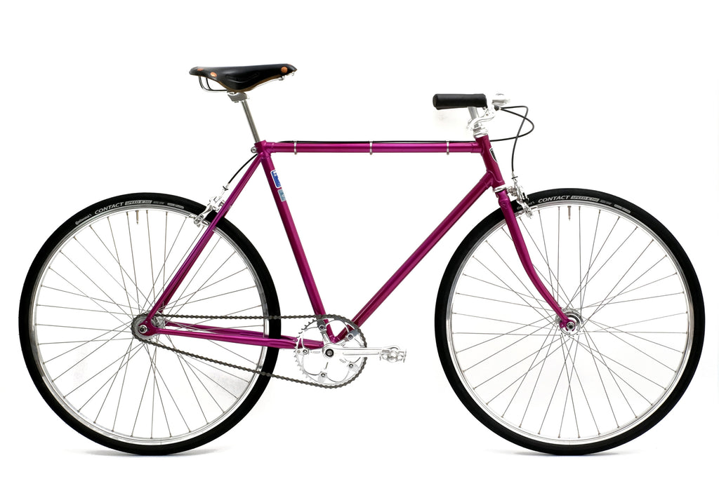 BELLA CIAO Ingegnere Porpora Araldica, Urban Bike, steel-frame, hand-crafted