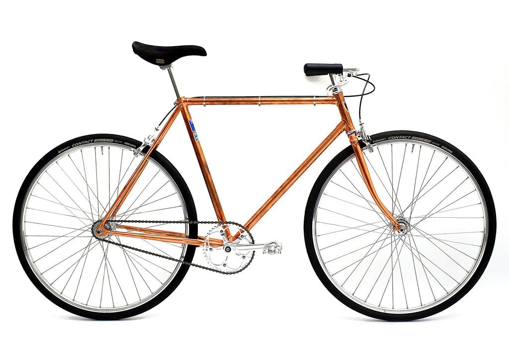 Bella Ciao - Volpe - verkupfertes Fahrrad Urban Bike